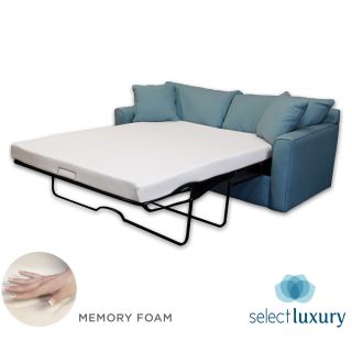 Select Luxury New Life 4.5 inch Queen size Memory Foam Sofa Bed Sleeper Mattress