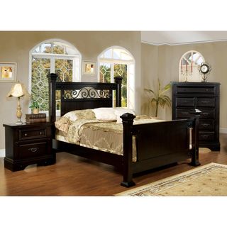 Furniture Of America Marlo 3 piece Queen size Bed With Nightstand And Chest Set