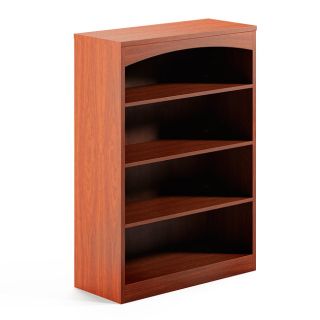 Mayline Brighton Series Four shelf Laminated wood Bookcase