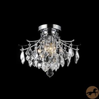 Christopher Knight Home Crystal Chrome 3 light 64993 Collection Chandelier