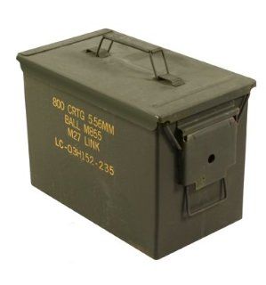 S.A.W. / FAT 50 CAL AMMO CAN (PA108) USED 