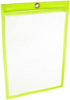 Brady 2011L 3" Height, 9" Width, 6" Depth, Plastic, Green On Clear Color Safety Glasses Holder, Legend "Safety Glasses" Science Lab Dispensers