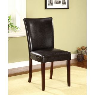 Furniture Of America Porta Modern Leatherette Dining Chairs (set Of 2)