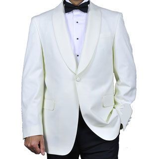 Unity Nick, Inc. Mens White Sportcoat White Size 50R