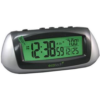 Equity By La Crosse 65903 Solar Lcd Alarm Clock