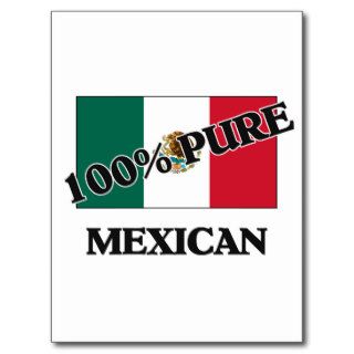100 Percent MEXICAN Postcards