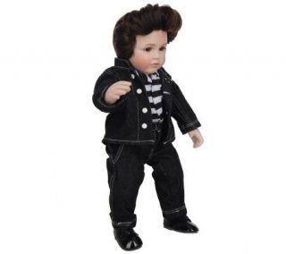 Baby Elvis Jail House Rock Limited Edition Porcelain Doll by Marie Osmond —