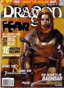Dragon Magazine #288 Forgotten Realms Map Jesse Decker Books