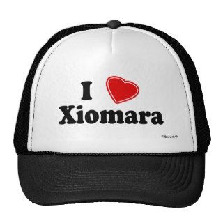 I Love Xiomara Hats