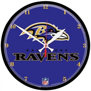 Baltimore Ravens NFL Team Round Wall Clock