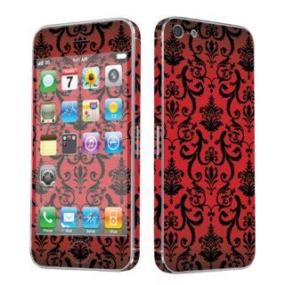 Apple iPhone 5 Full Body Vinyl Decal Protection Sticker Skin Red Vintage Cell Phones & Accessories