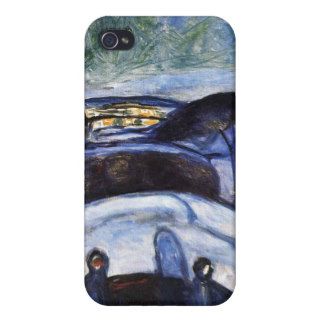 Edvard Munch   Starry Night Painting iPhone 4/4S Case