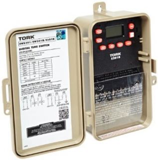 NSI Industries E201B Multipurpose Control 24 Hour Time Switch, 120 277 VAC Input Supply, 2 Channels, SPST Output Dry Contact Timers