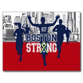 Boston Strong Spirit Post Cards