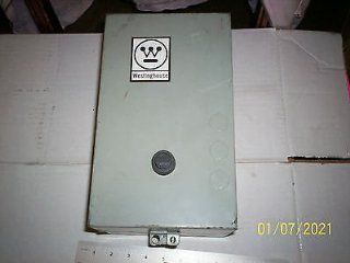 WESTINGHOUSE A200MICACM 3 POLE 277A534G01 MAGNETIC MOTOR STARTER 27AMPS