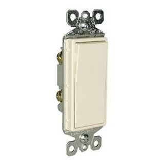 Pass & Seymour TM870STMLACC6 Garbage Disposal Switch, 15 Amp, 120/277 volt, Light Almond   Wall Light Switches  