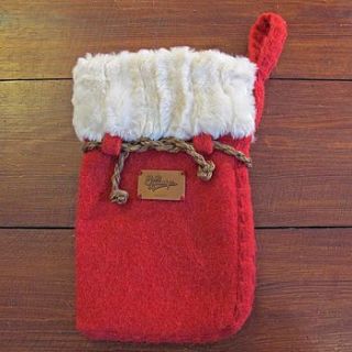 christmas case for ebook reader by santa's little workshop