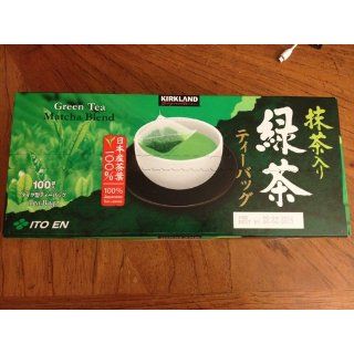 Kirkland Signature Ito En Matcha Blend (Green Tea), 100% Japanese Green Tea Leaves, 100 Tea Bags Health & Personal Care