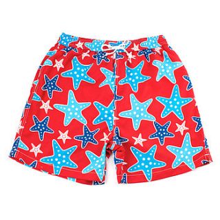 men's starfish swim shorts by starblu luxury resortwear