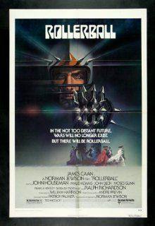 ROLLERBALL * CineMasterpieces ROLLER DERBY ORIGINAL MOVIE POSTER 1975 Entertainment Collectibles