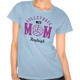 Custom Volleyball Mom T shirts