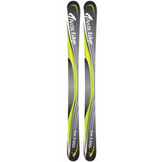 Arctic Edge SX100 SB Twin Camrock Skis w/ Fischer X 13 Ski Bindings Black/Red ski package 056