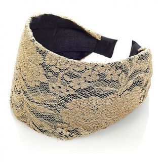 Clever Carriage Company "Paris" Lace Covered Headband