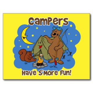 Campers Have S'More Fun Postcard