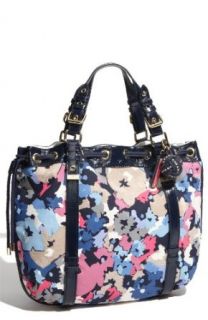 Juicy Couture 'Beverly' Floral Print Canvas Tote (Regal Multi) Clothing