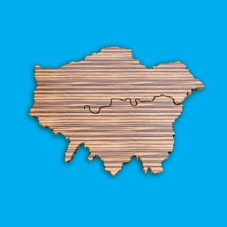 northumberland county shaped chopping board by county choppers