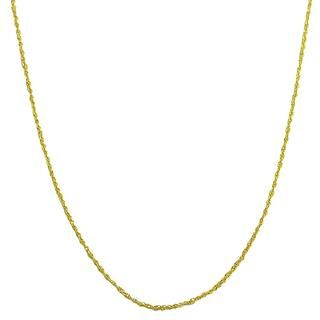 Fremada 14k Yellow Gold Singapore Chain Necklace (16 30 inch) Fremada Gold Necklaces