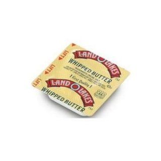 Land O Lakes Salted Whipped Butter Cup, 5 Gram    288 per case.  Milk  Grocery & Gourmet Food
