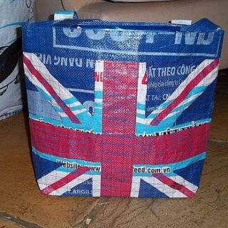 cool britannia bag by recycle recycle
