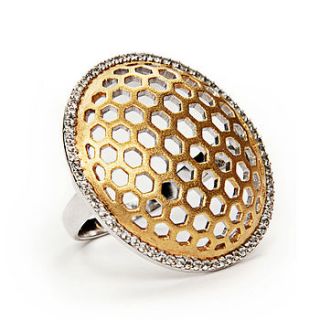 gold colony ring by gia belloni