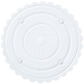 Wilton 302 6 Decorator Preferred Round Separator Plate for Cakes, 6 Inch Kitchen & Dining