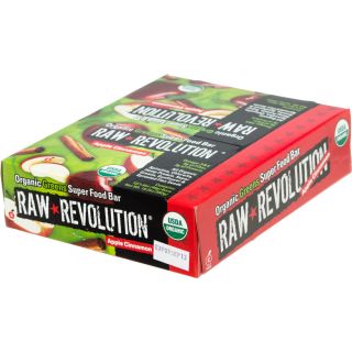 Raw Revolution Organic Greens Superfood   12 Bars