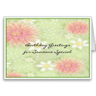 Birthday Greetings   Someone Special Greeting Cards