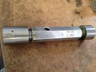 INSPECTION GAGE GO NOT GO PLUG GAGE 1.305 1.315