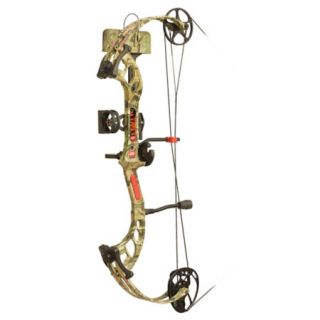 PSE Fever One RTS Bow Package RH 25 60 lbs. Break Up Infinity Camo 775941