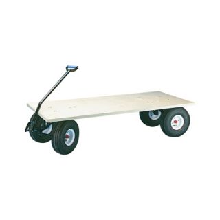 Farm-Tuff Flatbed Wagon — 48in.L x 24in.W, 1000-Lb. Capacity, Model# FRW  Hand Pull Wagons