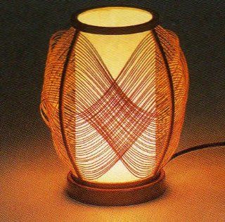 Shizuoka Bamboo Crafts Cooperative   Ebisu ha Bamboo Lamp   Made in Japan   Lampshades