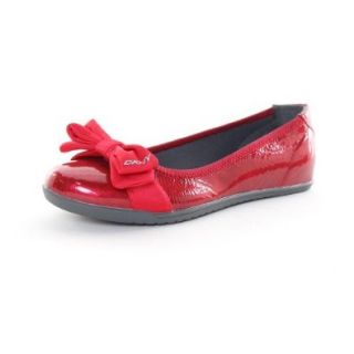 DKNY Women's Willa Ballet Flats in Crimson Red Size 5.5 Shoes