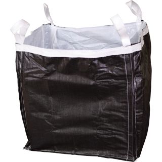 Roughneck 1 Ton MaxHaul XL Reusable Super Bag — 2,205-Lb. Capacity  Collapsible Containers