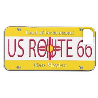 US ROUTE 66 New Mexico Vanity Plate iPhone 5 Case
