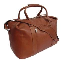 Piel Leather European Carry On 2508 Saddle Leather Piel Leather Tote Bags