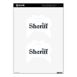 Sheriff_Script Xbox 360 Controller Decal