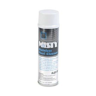 Misty A00141 15 oz Aerosol Can, Stainless Steel Cleaner (Case of 12)