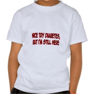 Nice Try DiabetesT Shirt
