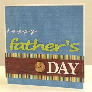 handmade father's day card by thoughts of you