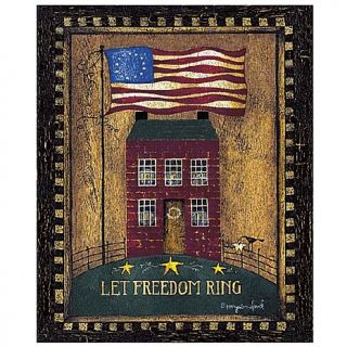 Let Freedom Ring Cotton Throw Blanket   60 x 50in